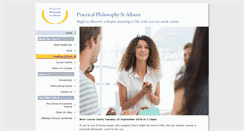 Desktop Screenshot of philosophyinstalbans.org